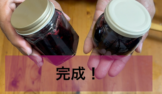 ハスカップジャム&シロップの作り方