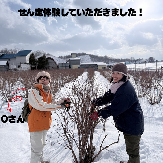 【「剪定（せんてい）って楽しいね！」】