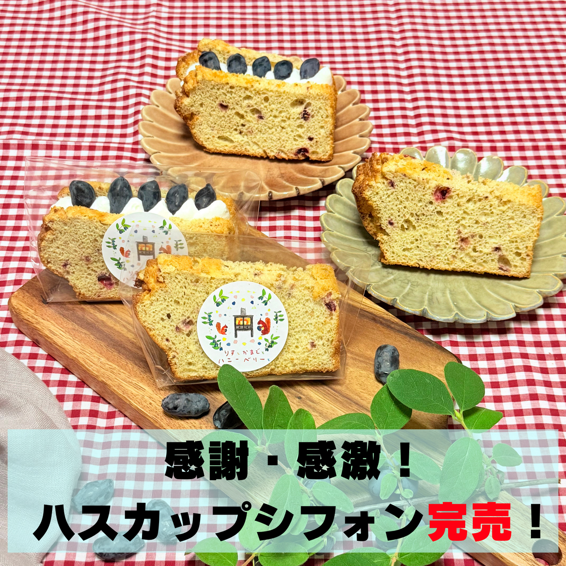 【感謝・完売御礼】