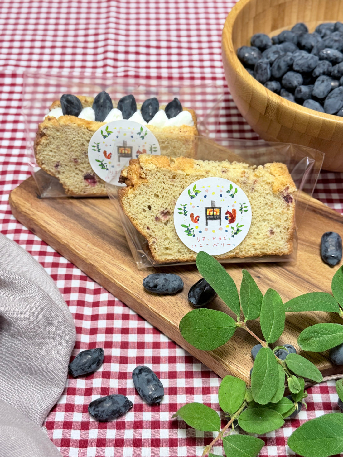 ハスカップ農園の片隅で