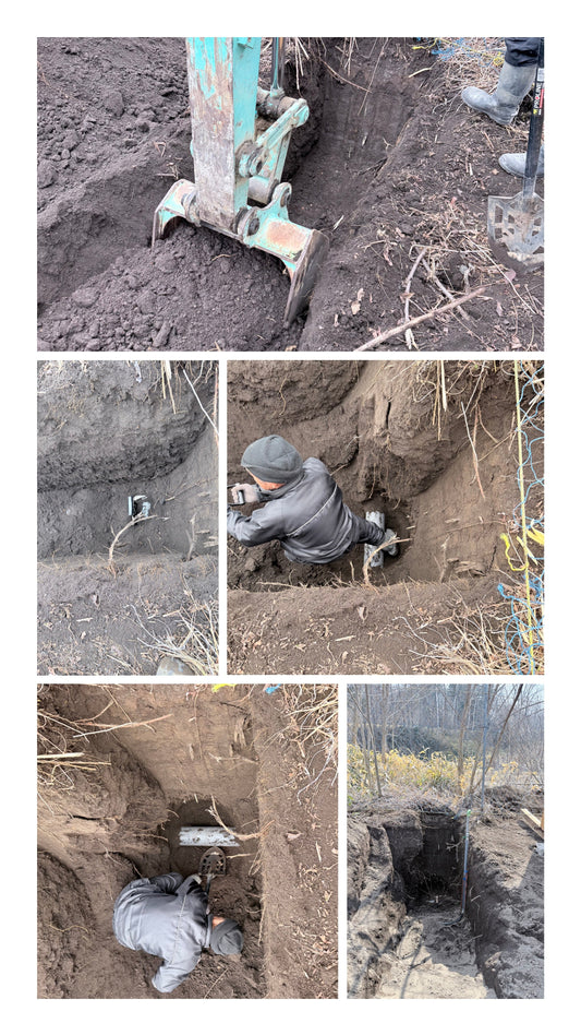 地中に眠る「命のライン」