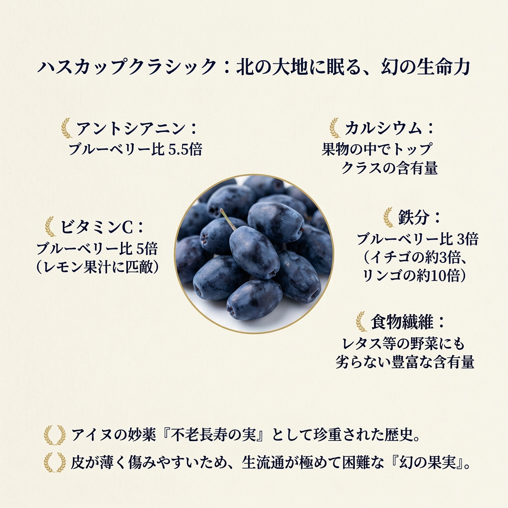 【復興支援対象】ブランド品種 あつまみらい 1kg（北海道厚真町・畑嶋ハスカップ農園産 / 冷凍）